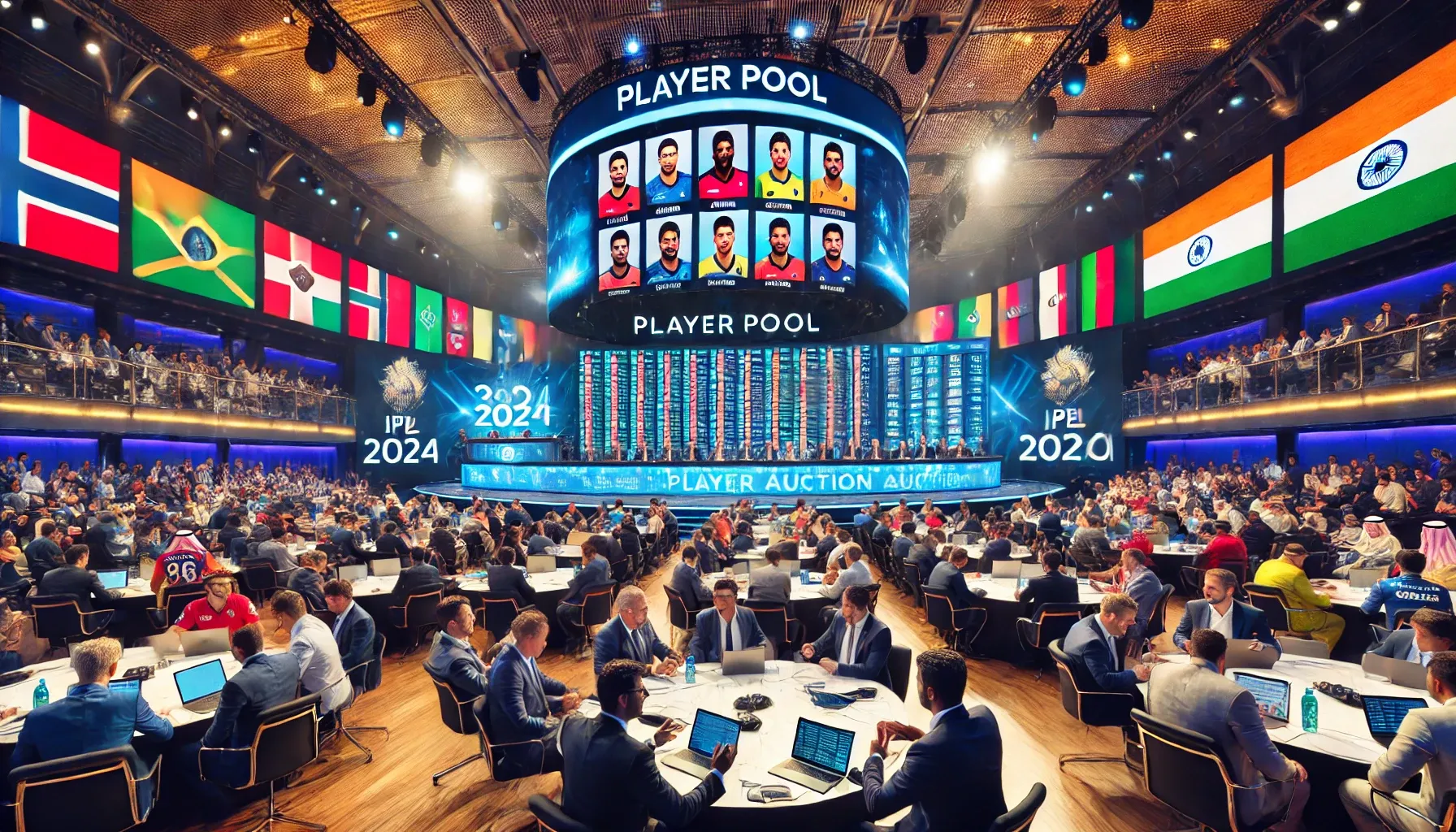 IPL 2024 Mega Auction: Bidding Battle in Jeddah